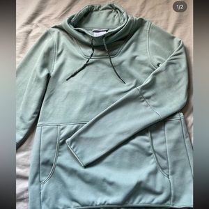 Columbia women’s Cowl neck sage green sweater